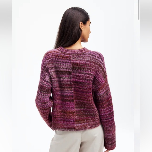 Madewell // NWOT Space-Dyed Crewneck Sweater - Picture 4 of 7